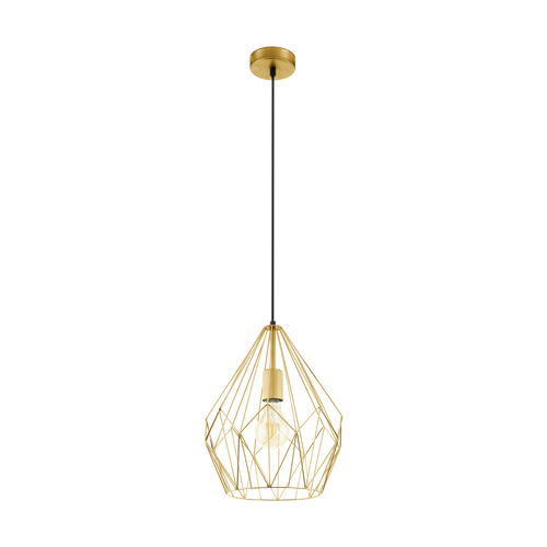 EGLO hanglamp Carlton - e27 - ø 31 cm - goud - vtwonen shop