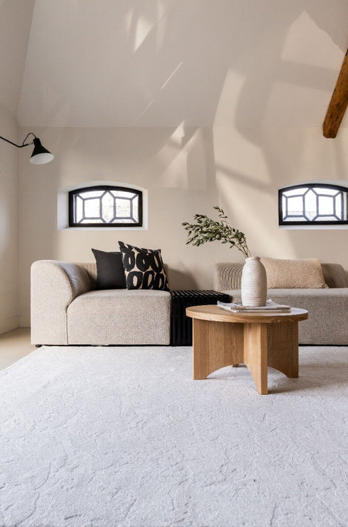 Interieur05 Vloerkleed Cairt Wit/Creme - 160 x 230 cm