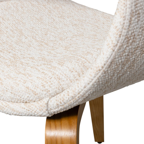 WOOOD eetkamerstoelen Yossi Houten Naturel Poot - Naturel - Set van 6
