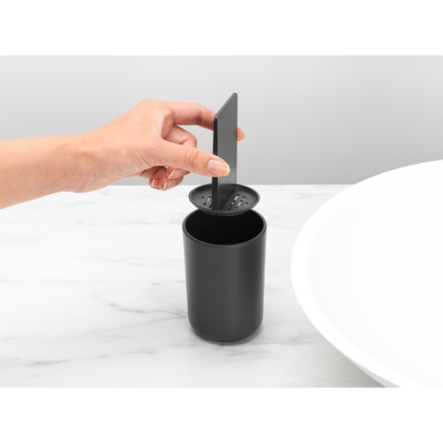 Brabantia ReNew Tandenborstelhouder met inzet - Dark Grey