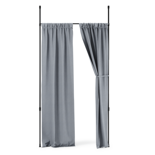 Umbra Anywhere uitschuifbare gordijnroede en kamerscherm - vtwonen shop