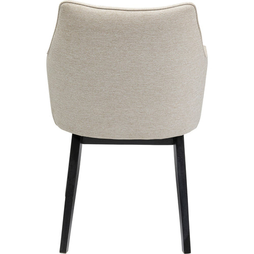 Kare Design Stoel met armleuning Modino creme - vtwonen shop