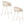Zuiver Feston  barkruk 65 cm Beige - Set van 2