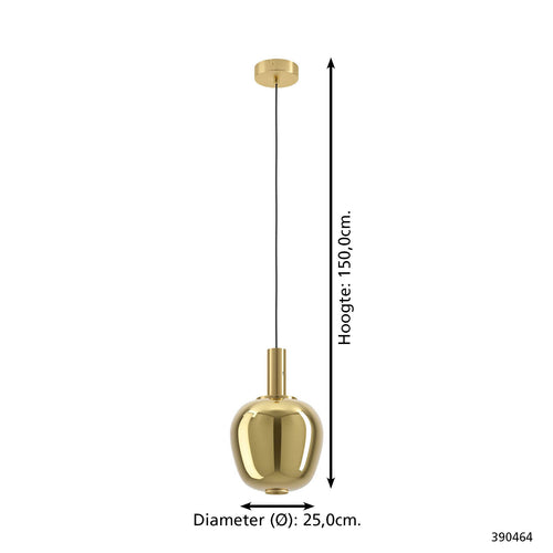 Stars of Light hanglamp Fruitera - goud