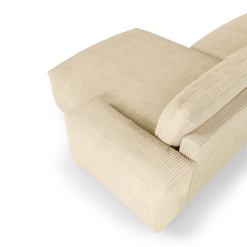 Sia Home - Rechte hoekbanken BLISS - Corduroy - Crème - 310cm - vtwonen shop