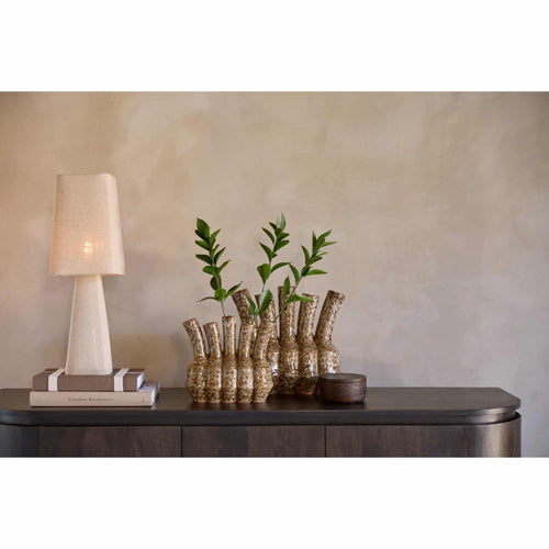 Light & Living vaas Tunari - crème - 37x18.5x34cm