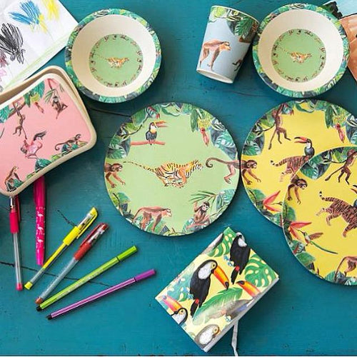 Catchii Kids lunchbox Bamboo Yellow