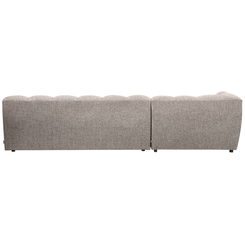 WOOOD chaise longue links Allure - Polyester - Klei - 79x324x165 - vtwonen shop