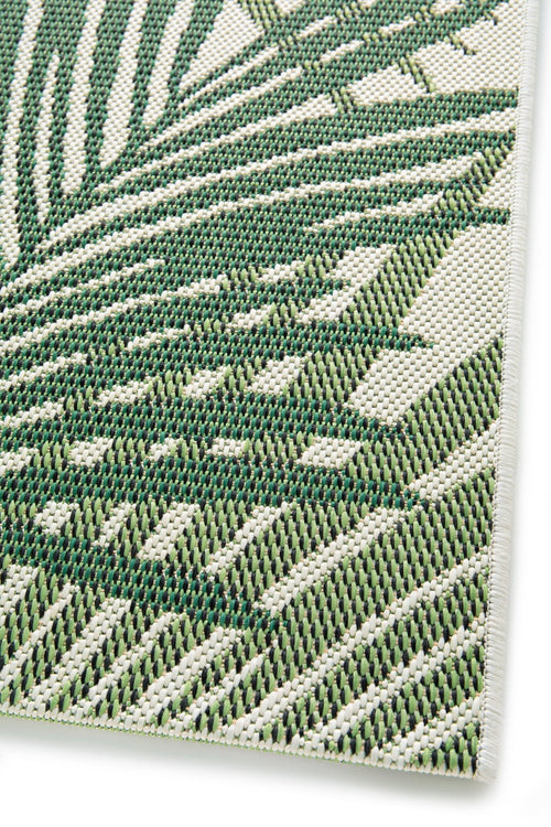 AFK Living vloerkleed Tropical - voor binnen en buiten - groen - 80 x 150 cm