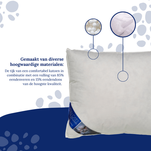 Ten Cate boxkussen - halfdons - 60x70 - 2 stuks