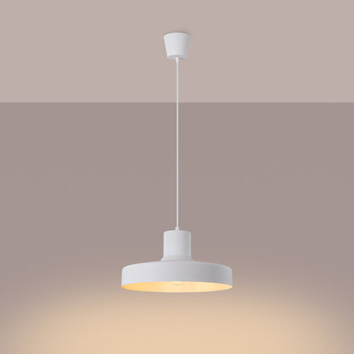 Sollux Lighting Hanglamp BILO biała - 35x35x120cm