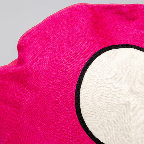 Kare Design Kussen Icon bloem roze en wit