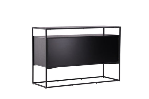 Nest living Cedric houten dressoir zwart - 120 x 45 cm - vtwonen shop