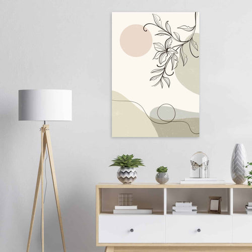 Artfulprints  Boho – Soft botanics   poster 50x70 cm - vtwonen shop