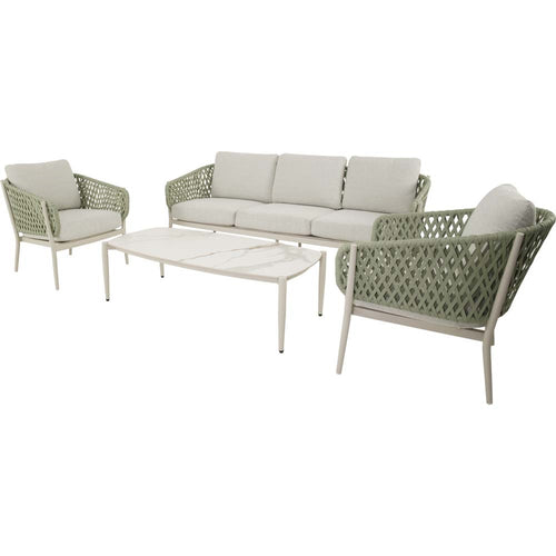 Lesli Living loungebank Zaya - beige - 208x83x75cm