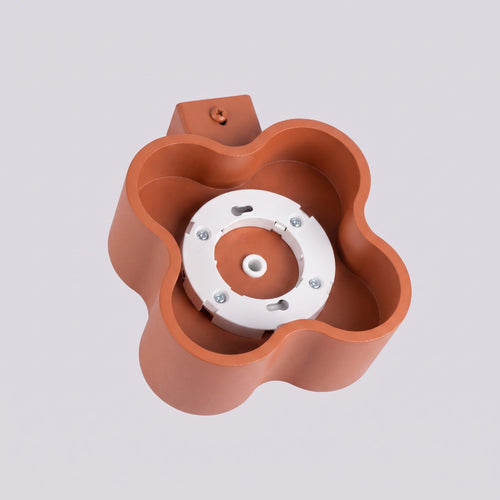 Sollux Lighting Wandlamp OVIO rode oker Gx53 - 12x14,5x6cm
