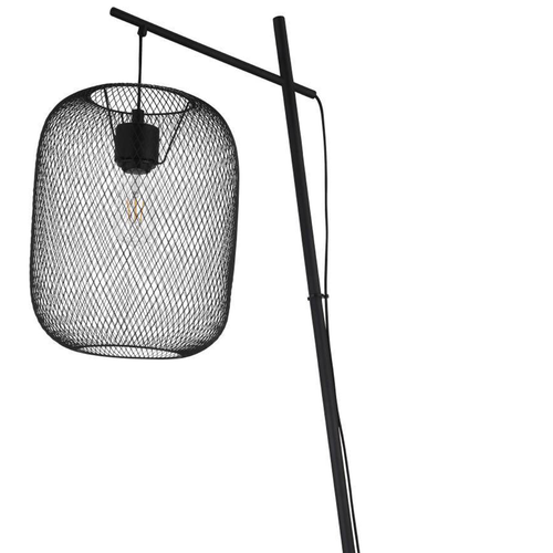 EGLO vloerlamp Wrington - e27 - 194 cm - zwart - vtwonen shop