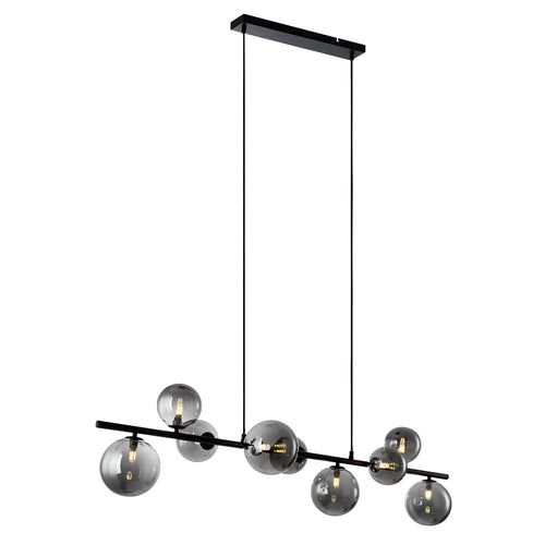 Freelight hanglamp Calcio - 9 lichts - 125  x 160   cm - zwart - vtwonen shop