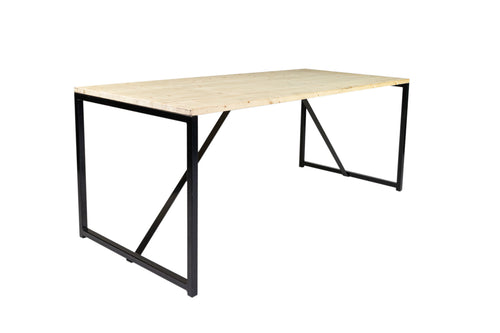 MaximaVida industrieel metalen tafelonderstel Boston 80 cm zwart - vtwonen shop