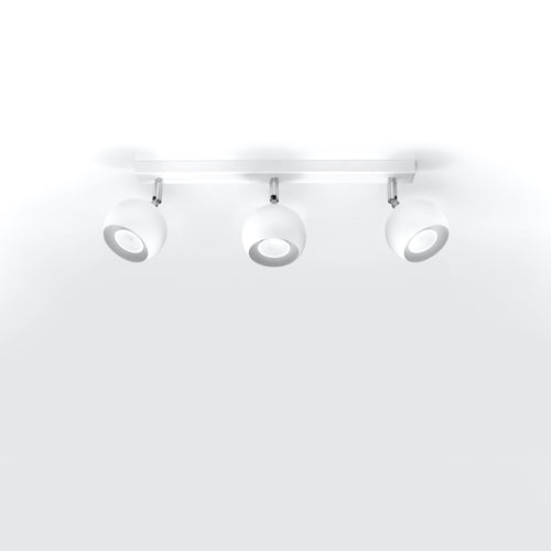 Sollux Lighting Plafondlamp OCULARE 3 wit - 45x10x16cm