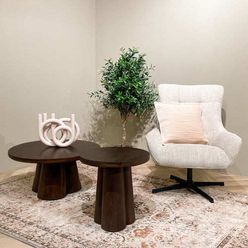 Brix salontafel Clubs - 50cm - mangohout