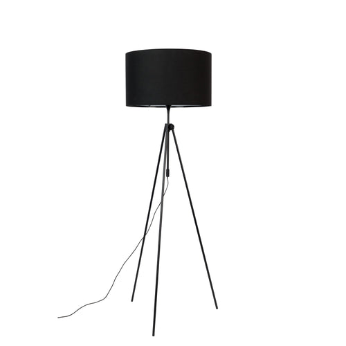 Zuiver Lesley Vloerlamp/ Staande driepoot lamp Zwart - vtwonen shop