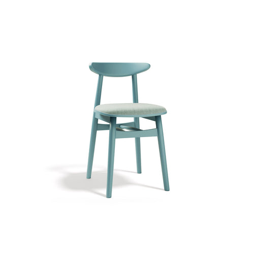 Set van 2 stoelen Bony structurele stof munt - 47x42x80cm