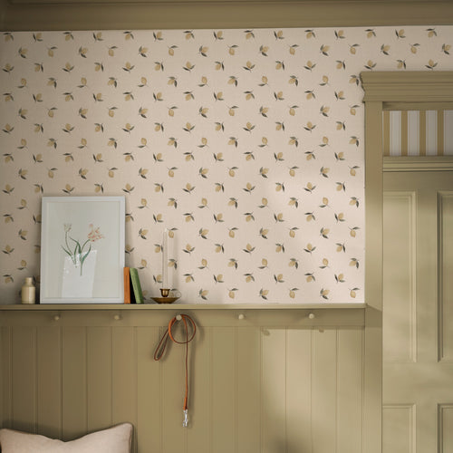 Sophie Allport Vliesbehang Kinderkamer - Lemons Soft Linen