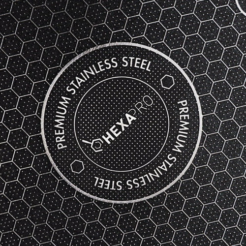 Rosmarino HexaPRO koekenpan met deksel - 2ocm