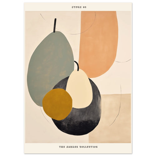 Artfulprints  Abstract - Garden collection   poster 50x70 cm