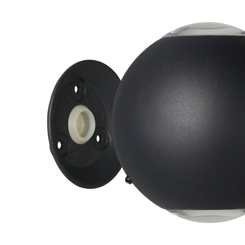 EGLO wandlamp buiten Abugo - led - 10.5 cm - zwart - vtwonen shop