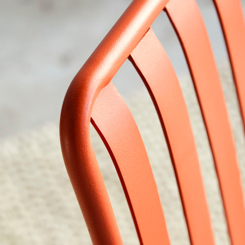 Tikamoon Oranje metalen fauteuil - Oranje - vtwonen shop