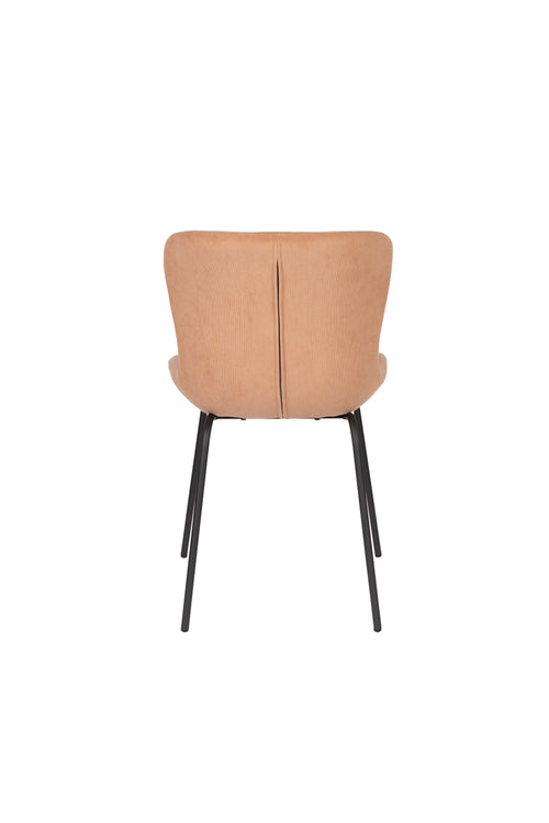 Housecraft Living Junzo Rib Eetkamerstoelen Oudroze - Set van 2 - vtwonen shop