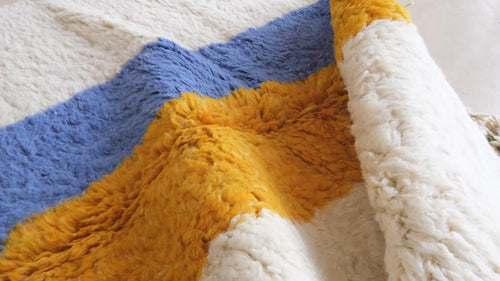 AFK Living vloerkleed Berber - handgemaakt - Wol - 250 x 300 cm