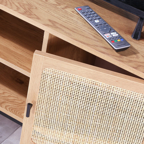 Calicosy - JAYA TV-meubel Woonkamer - Licht hout - 39x120x51 cm