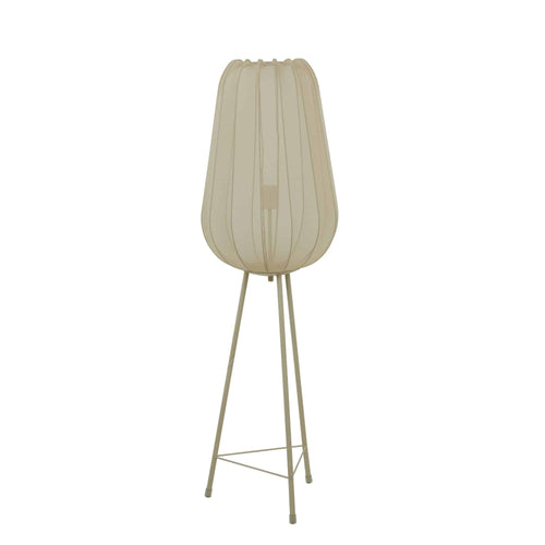 Light & Living vloerlamp Plumeria - bruin - Ø42cm