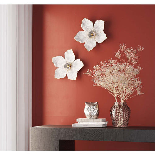Kare Design Wanddecoratie Orchid wit 54cm - vtwonen shop