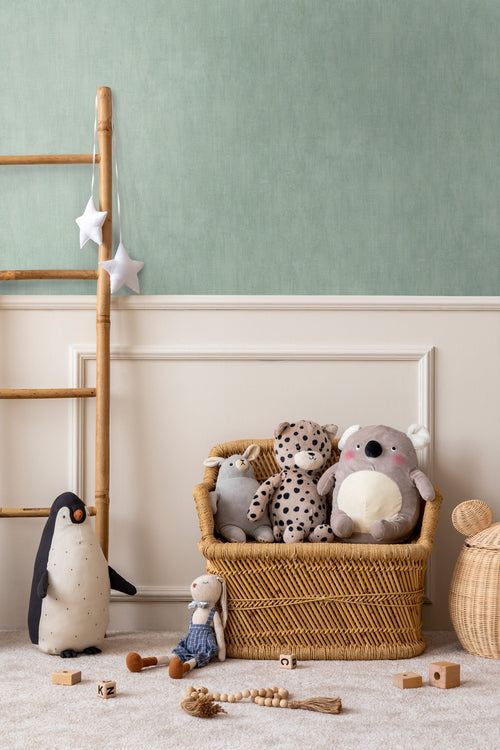 Walls4You behang betonlook mintgroen - 53 cm x 10.05 m - 935338 - vtwonen shop