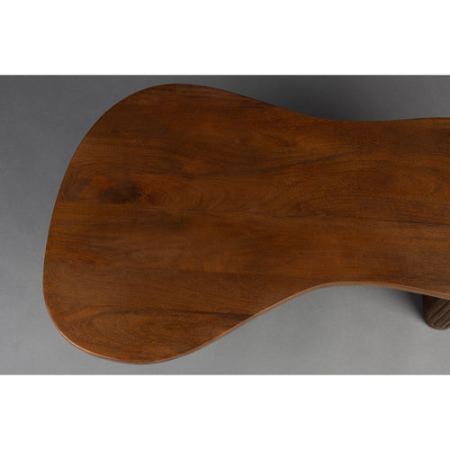 Dutchbone Tilon Salontafel Organische vorm Hout - Bruin - vtwonen shop