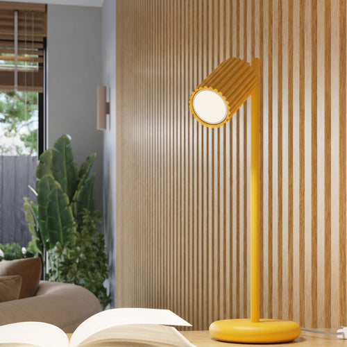 Sollux Lighting Hanglamp KARBON 3P geel - 19,5x19,5x108cm