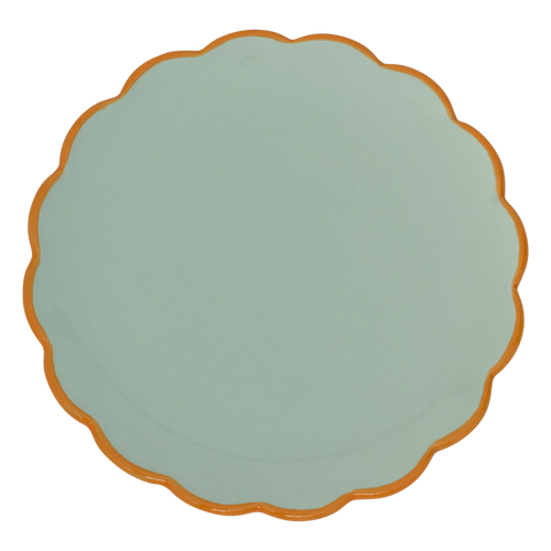 Urban Nature Culture Good Morning bord Sculpted - Celadon - Ø 17cm