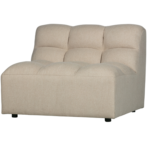 WOOOD fauteuil Pepper - Stof - Zand - 79x100x92 - vtwonen shop