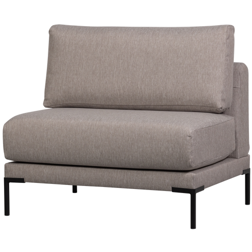 vtwonen eetbank element Couple - Polyester - Taupe - 73x100x80 - vtwonen shop