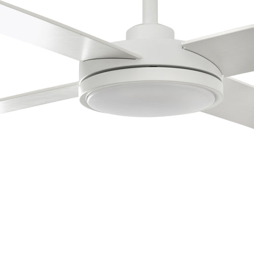 Faro SAINT Grote led-witte DC-plafondventilator met 6 snelheden