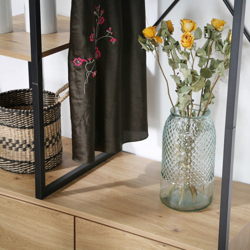Calicosy - 2-deurs kledingkast met legplanken LENNY - 40x90x167 cm