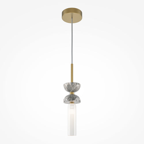 Maytoni - Hanglamp Kyoto - Goud en grijs - Ø10 - vtwonen shop