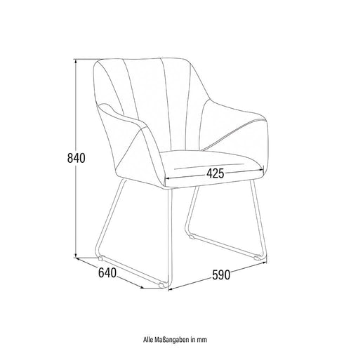 Home Deluxe Eetkamerstoel PAKU Aantal: 2 - vtwonen shop