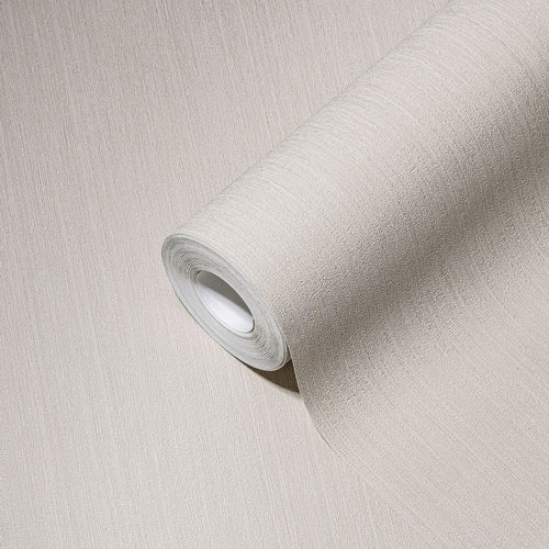 A.S. Création behang effen grijs en beige - 53 cm x 10.05 m - AS-380983