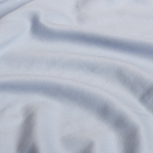 Coco & Cici - Tencel Twill Kussensloop 60 x 50 cm - Kussenhoes - Lichtblauw - Lyocell - Extra Zacht - 3 cm Volant - vtwonen shop