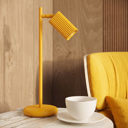 Sollux Lighting Plafondlamp RAYO 10 geel - 6x6x10cm